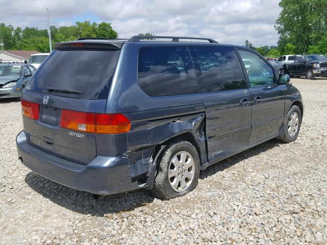 5FNRL18654B112524 - 2004 HONDA ODYSSEY EX GRAY photo 9