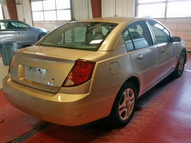 1G8AL52F54Z193770 - 2004 SATURN ION LEVEL TAN photo 4