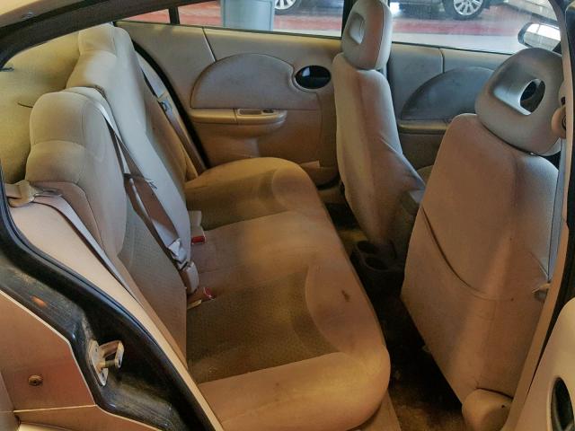 1G8AL52F54Z193770 - 2004 SATURN ION LEVEL TAN photo 6