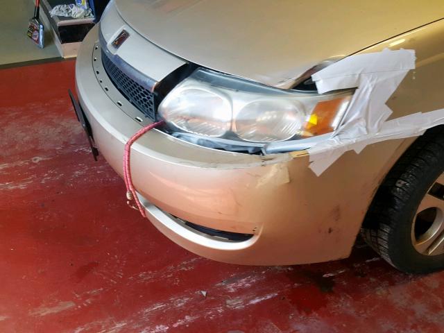 1G8AL52F54Z193770 - 2004 SATURN ION LEVEL TAN photo 9