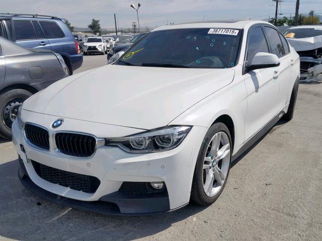 WBA8B3G52HNT92667 - 2017 BMW 340 I WHITE photo 2