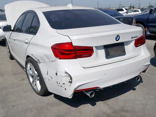 WBA8B3G52HNT92667 - 2017 BMW 340 I WHITE photo 3