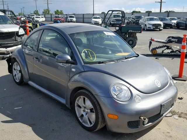 3VWFE21C73M412835 - 2003 VOLKSWAGEN NEW BEETLE ნაცრისფერი ფოტო 1