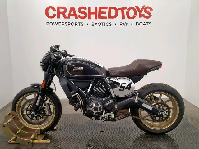 ML015ANM5JT012958 - 2018 DUCATI SCRAMBLER BLACK photo 3