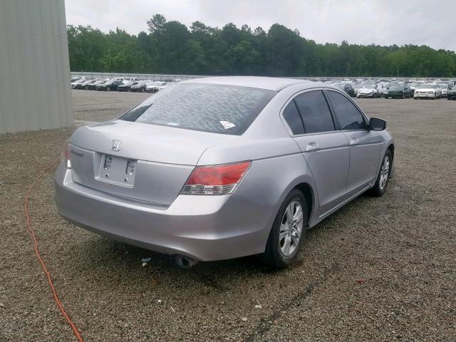 1HGCP26428A011703 - 2008 HONDA ACCORD LXP SILVER photo 4