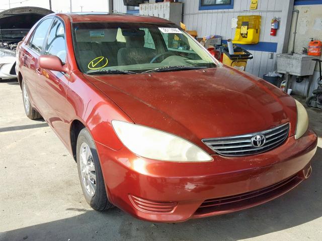 4T1BF32K45U089686 - 2005 TOYOTA CAMRY LE RED photo 1