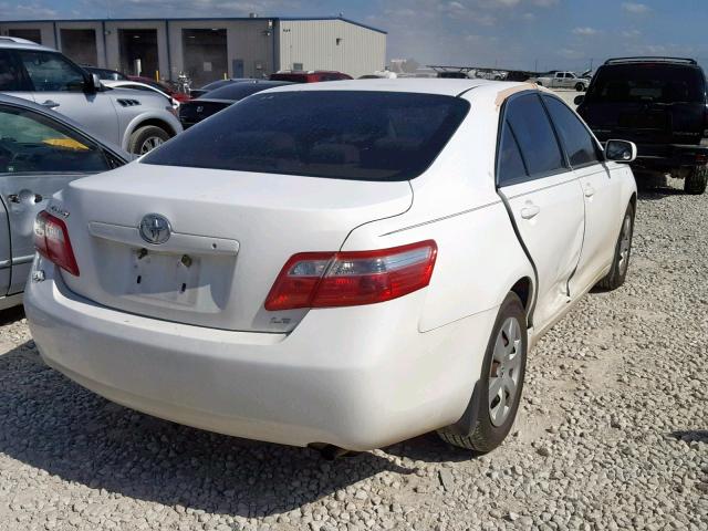 4T4BE46K27R008745 - 2007 TOYOTA CAMRY NEW WHITE photo 4