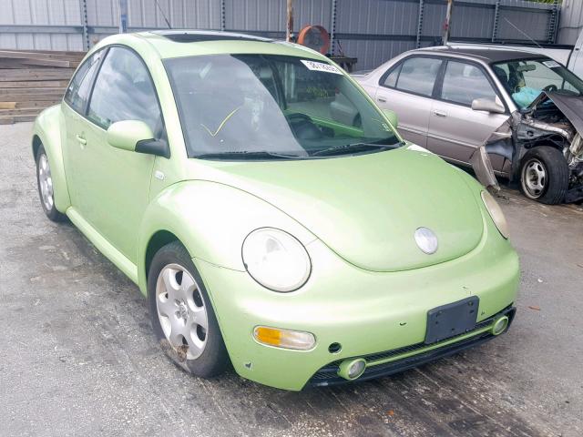 3VWCK21C03M417743 - 2003 VOLKSWAGEN NEW BEETLE მწვანე ფოტო 1
