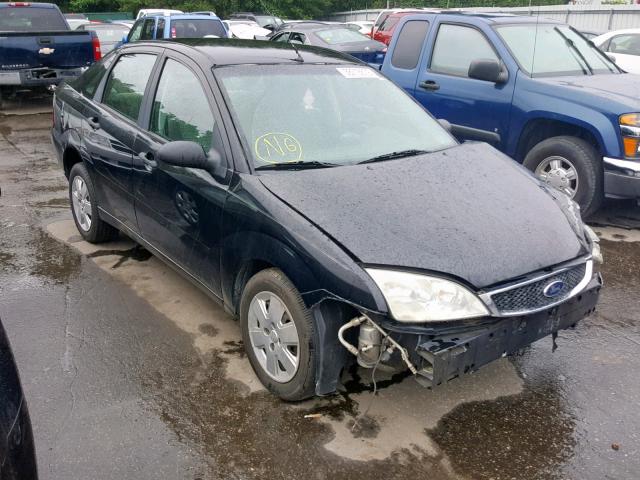 1FAFP34N77W174030 - 2007 FORD FOCUS ZX4 BLACK photo 1