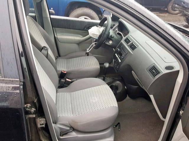 1FAFP34N77W174030 - 2007 FORD FOCUS ZX4 BLACK photo 5