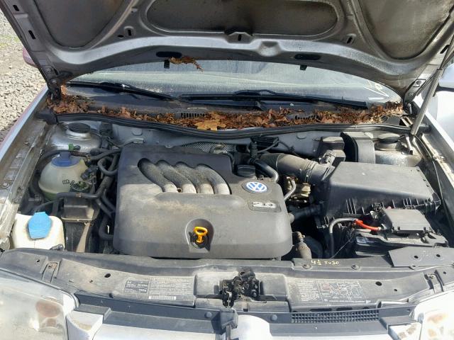 WVWSK61J73W449156 - 2003 VOLKSWAGEN JETTA GLS SILVER photo 7