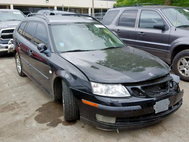 YS3FD59Y571012954 - 2007 SAAB 9-3 2.0T BLACK photo 1