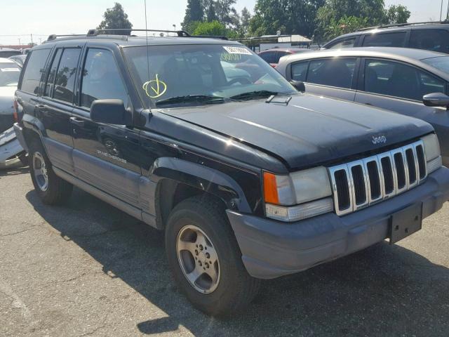 1J4GZ58S1TC146704 - 1996 JEEP GRAND CHER BLACK photo 1