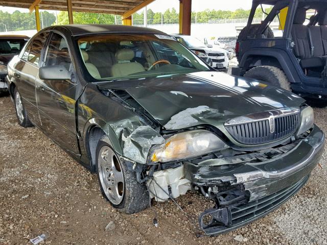 1LNHM87A3YY818254 - 2000 LINCOLN LS GREEN photo 1