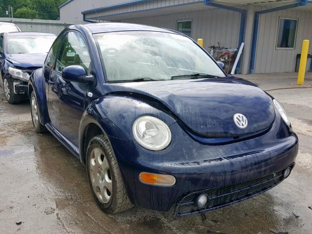3VWCB21C62M405899 - 2002 VOLKSWAGEN NEW BEETLE Mavi foto 1