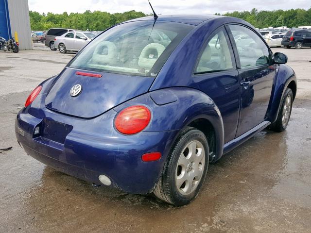 3VWCB21C62M405899 - 2002 VOLKSWAGEN NEW BEETLE Mavi foto 4