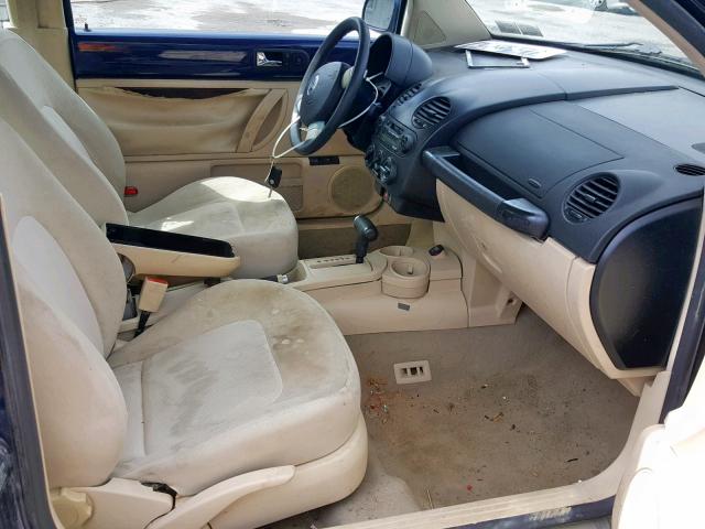 3VWCB21C62M405899 - 2002 VOLKSWAGEN NEW BEETLE Mavi foto 5
