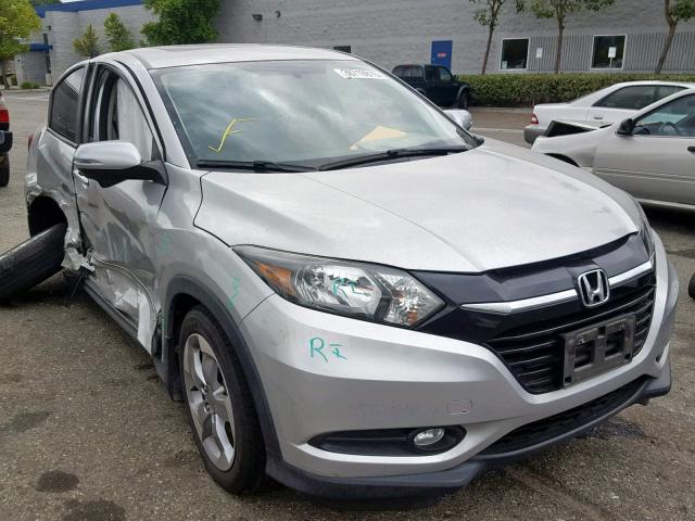 3CZRU5H5XGM748037 - 2016 HONDA HR-V EX SILVER photo 1