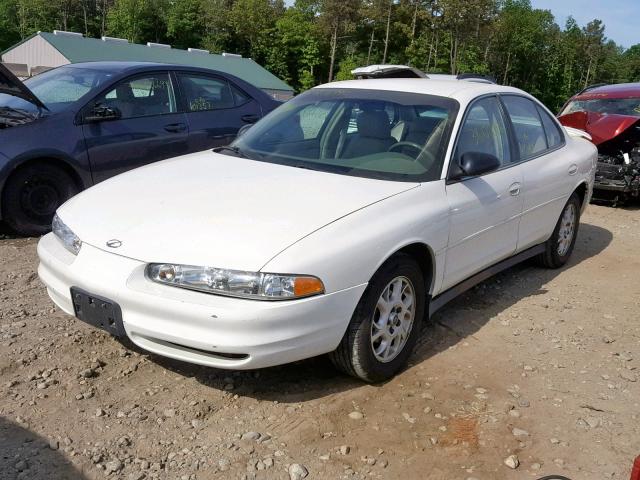 1G3WH52H12F203210 - 2002 OLDSMOBILE INTRIGUE G WHITE photo 2