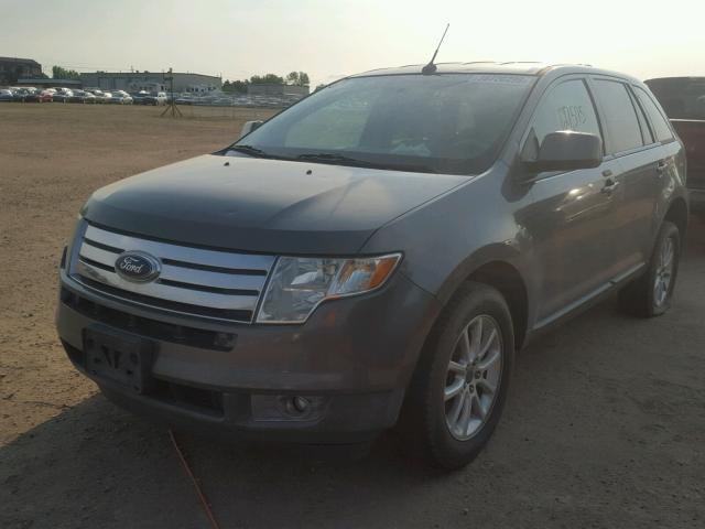 2FMDK3JC7ABA36043 - 2010 FORD EDGE SEL GRAY photo 2