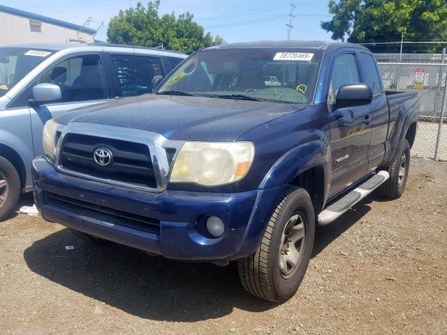 5TETU62N95Z126197 - 2005 TOYOTA TACOMA PRE BLUE photo 2