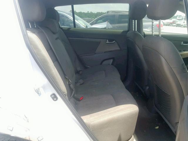 KNDPB3A25C7216464 - 2012 KIA SPORTAGE B SILVER photo 6