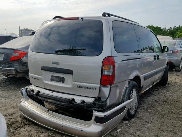 1GNDX13E24D204671 - 2004 CHEVROLET VENTURE LU BEIGE photo 4