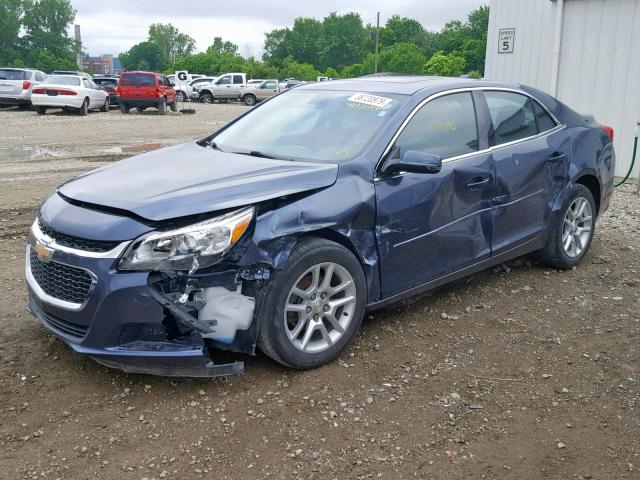 1G11C5SL4FF130510 - 2015 CHEVROLET MALIBU 1LT 蓝色 照片 10
