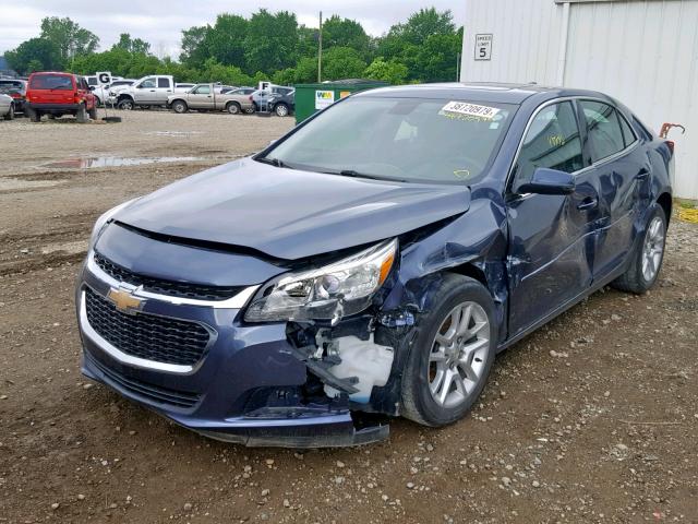 1G11C5SL4FF130510 - 2015 CHEVROLET MALIBU 1LT 蓝色 照片 2
