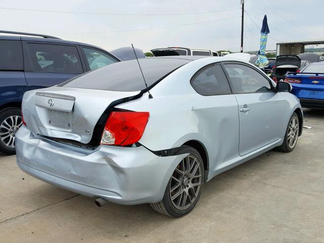 JTKDE177470161756 - 2007 TOYOTA SCION TC ლურჯი ფოტო 4