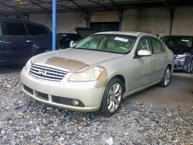 JNKAY01E86M110950 - 2006 INFINITI M35 BASE TAN photo 2