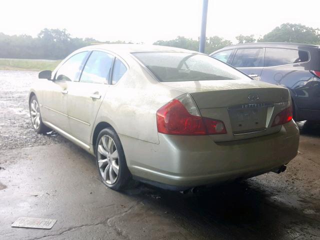 JNKAY01E86M110950 - 2006 INFINITI M35 BASE TAN photo 3