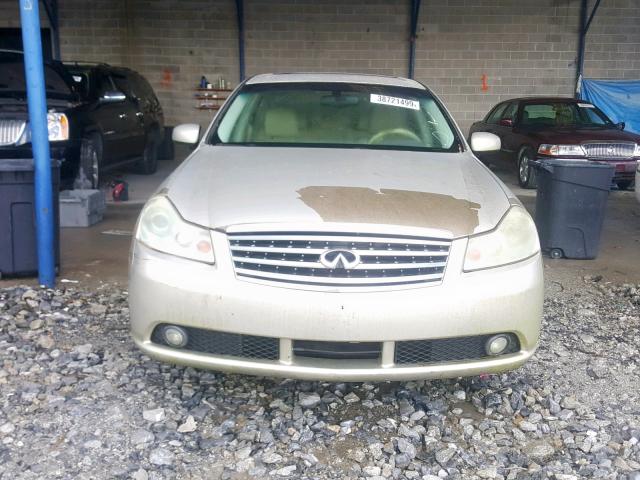 JNKAY01E86M110950 - 2006 INFINITI M35 BASE TAN photo 9