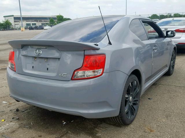 JTKJF5C73B3007074 - 2011 TOYOTA SCION TC 灰色 照片 4