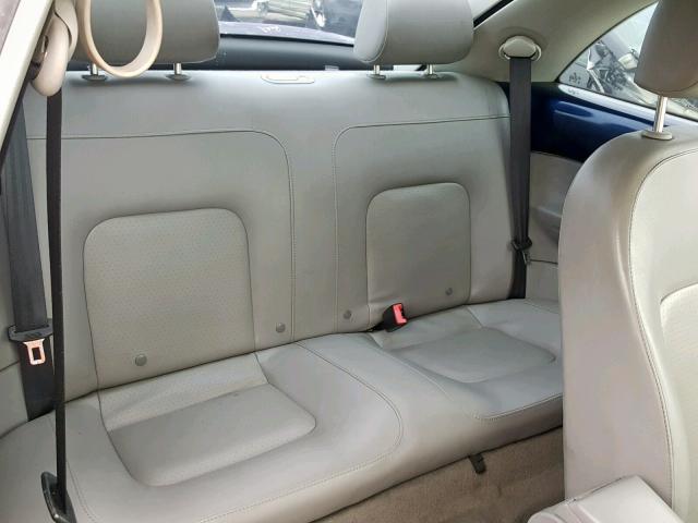 3VWRW31C86M422844 - 2006 VOLKSWAGEN NEW BEETLE ლურჯი ფოტო 6
