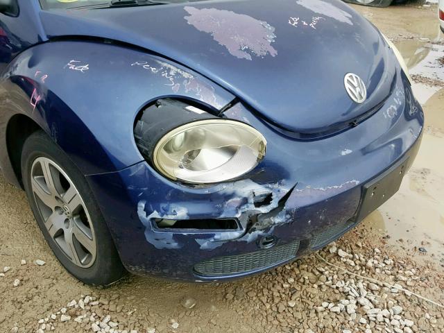 3VWRW31C86M422844 - 2006 VOLKSWAGEN NEW BEETLE ლურჯი ფოტო 9