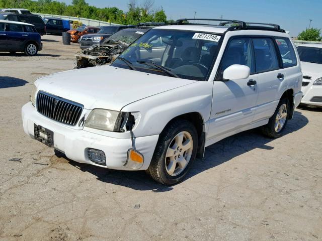 JF1SF65661H741964 - 2001 SUBARU FORESTER S Ağ foto 2