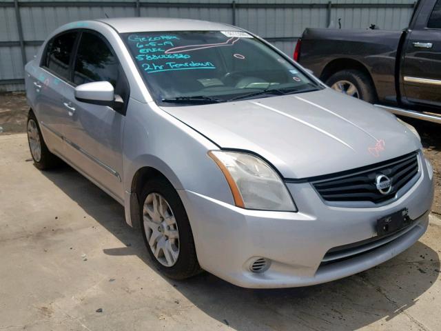 3N1AB6AP0CL775857 - 2012 NISSAN SENTRA 2.0 SILVER photo 1