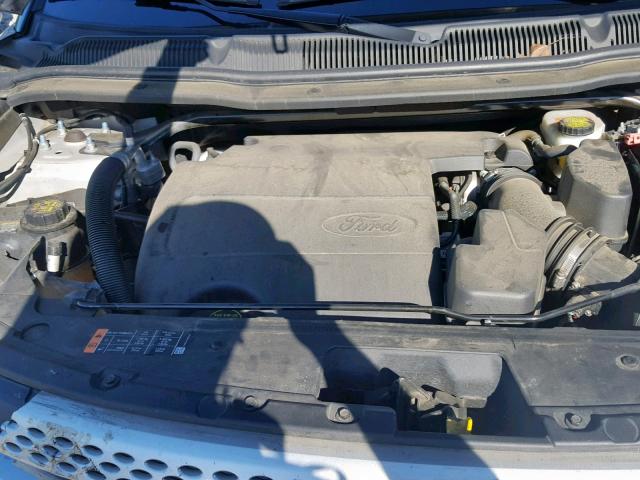 1FM5K8F86FGC23456 - 2015 FORD EXPLORER L SILVER photo 7