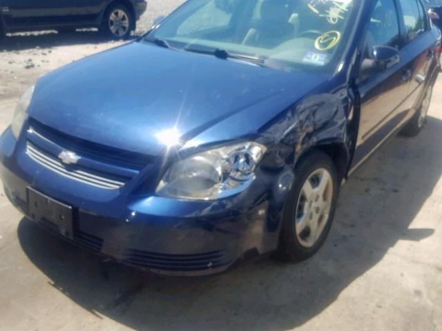 1G1AL58F487269390 - 2008 CHEVROLET COBALT LT BLUE photo 9