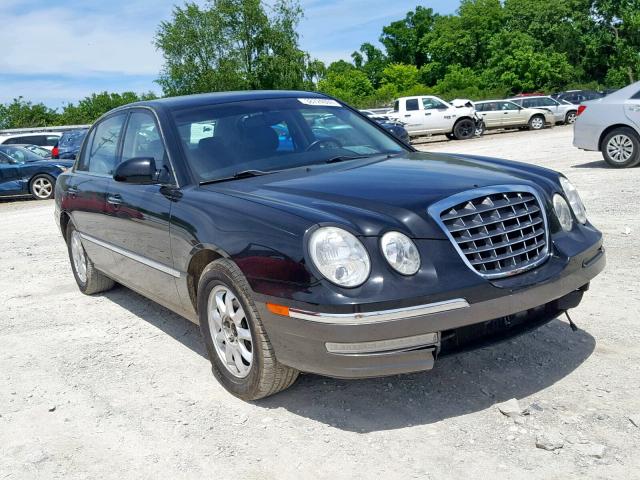 KNALD124055057121 - 2005 KIA AMANTI BLACK photo 1