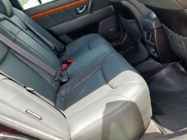 KNALD124055057121 - 2005 KIA AMANTI BLACK photo 6