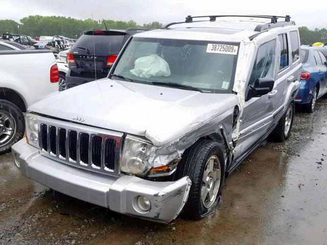 1J8HH48K09C545614 - 2009 JEEP COMMANDER 银色 照片 2
