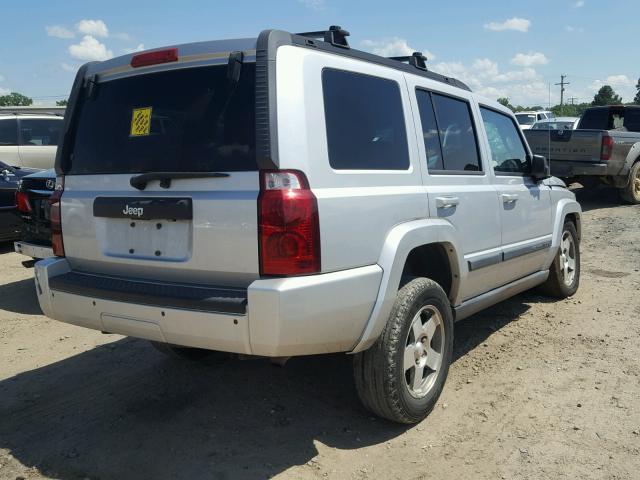 1J8HH48K09C545614 - 2009 JEEP COMMANDER 银色 照片 4