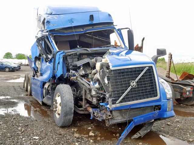 4V4NC9EH6FN916309 - 2015 VOLVO VN VNL BLUE photo 9