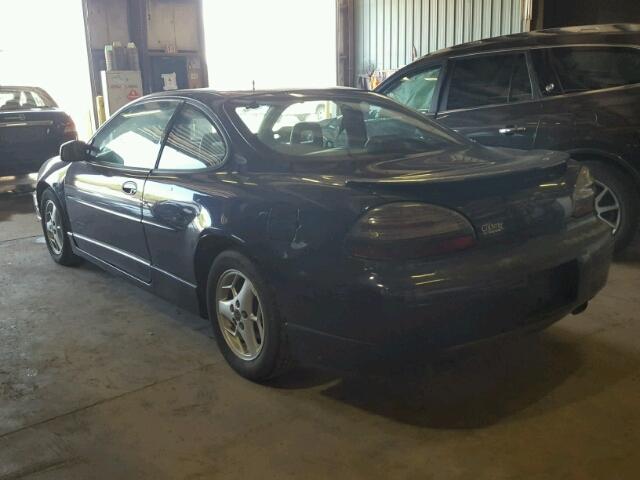 1G2WR12101F121402 - 2001 PONTIAC GRAND PRIX BLUE photo 3