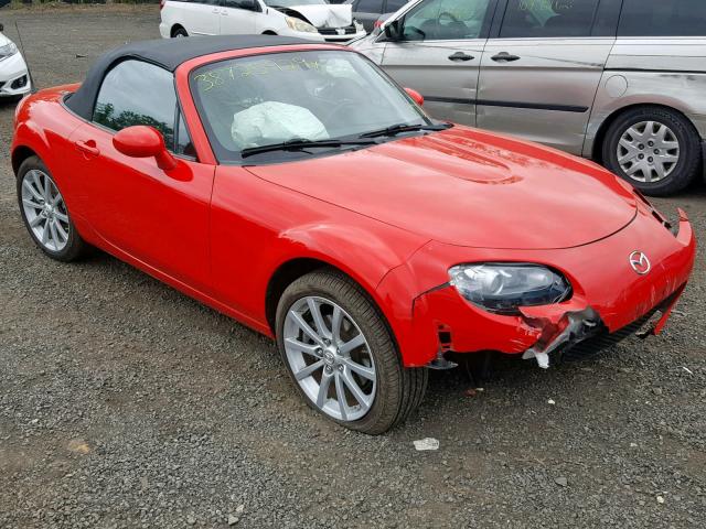 JM1NC25FX80153163 - 2008 MAZDA MX-5 MIATA RED photo 1