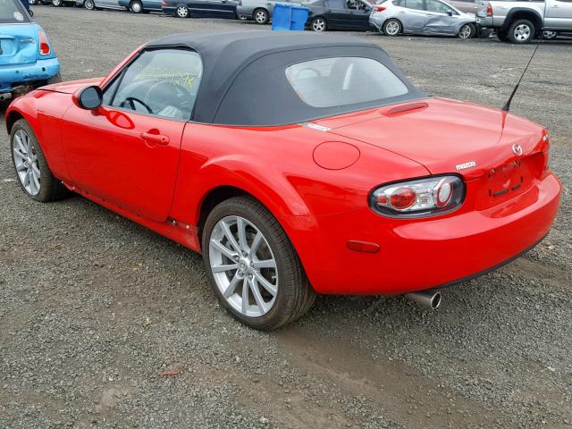 JM1NC25FX80153163 - 2008 MAZDA MX-5 MIATA RED photo 3