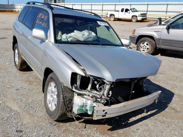 JTEHF21A210003872 - 2001 TOYOTA HIGHLANDER SILVER photo 1