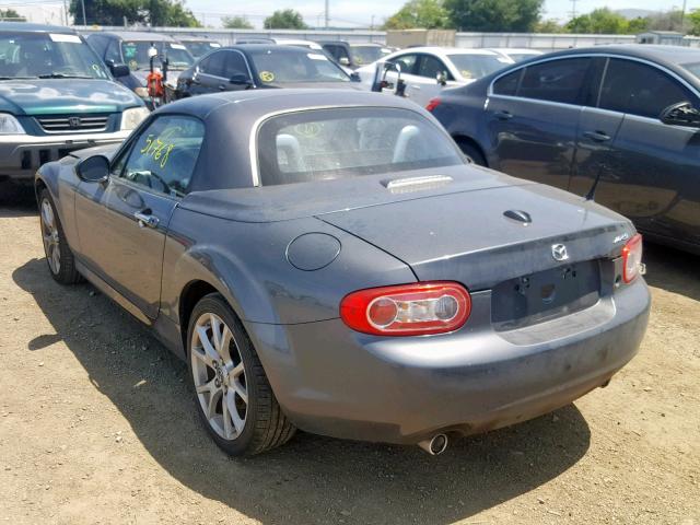 JM1NC2PF2E0233694 - 2014 MAZDA MX-5 MIATA GRAY photo 3